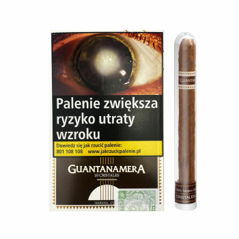 GUANTANAMERA CRISTAL TUBOS - 10 CYGAR